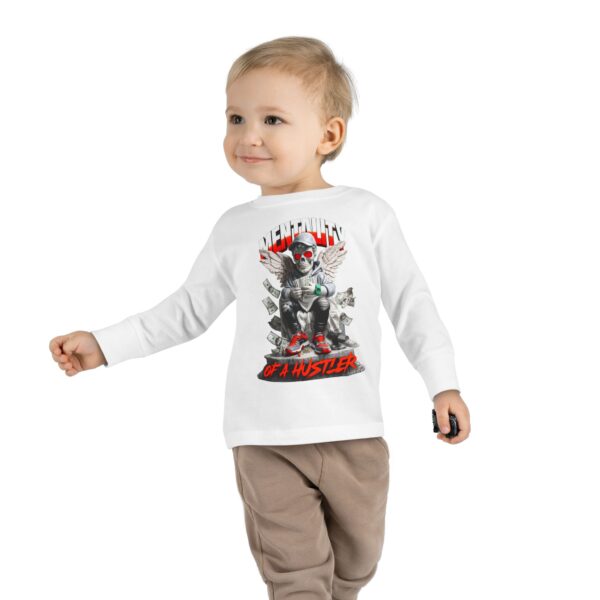 Toddler Long Sleeve Tee — 'Legend in the Making' Hustler Baby Graphic